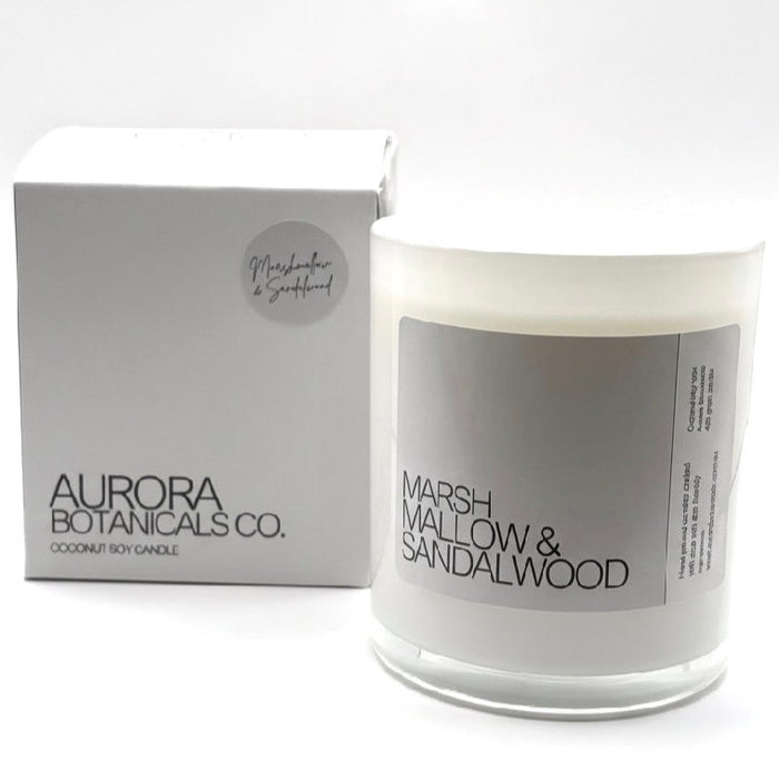 Marshmallow & Sandalwood 400g Candle