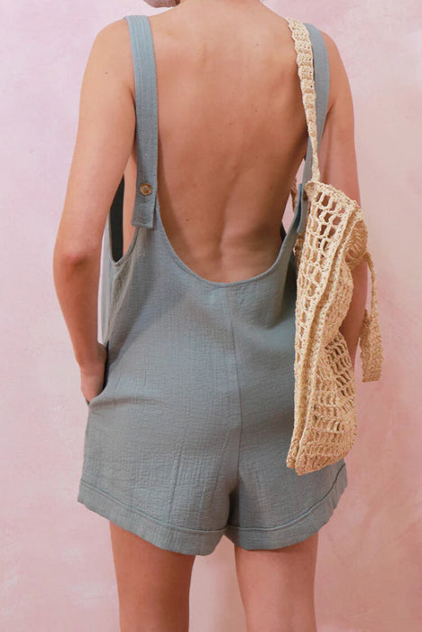 Cheesse Romper - Sage