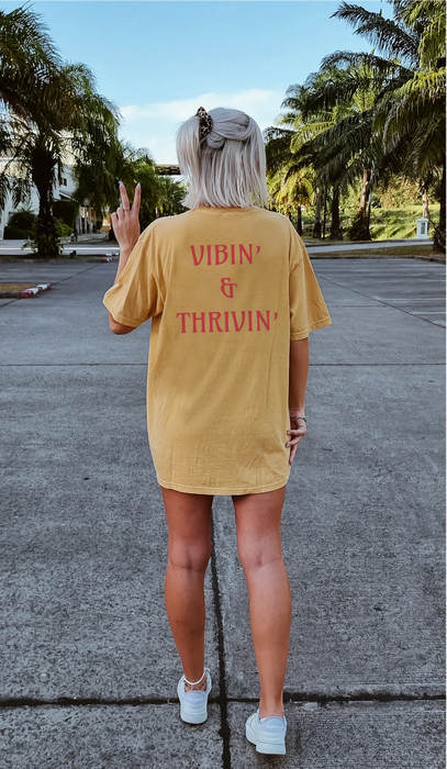 Lola Magnolia Vibe & Thrive Tee