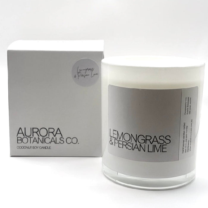 Lemongrass & Persian Lime 400g Candle
