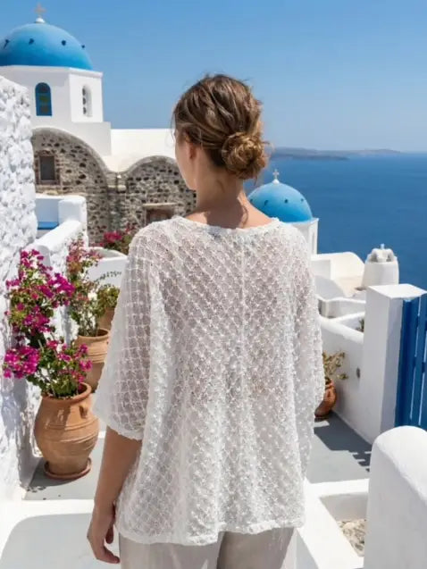 Coastal Breeze Knit Top