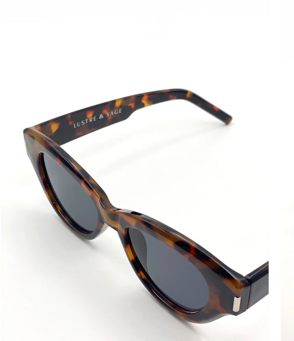 L&S Mielli Cat Eye Sunglasses in Tort