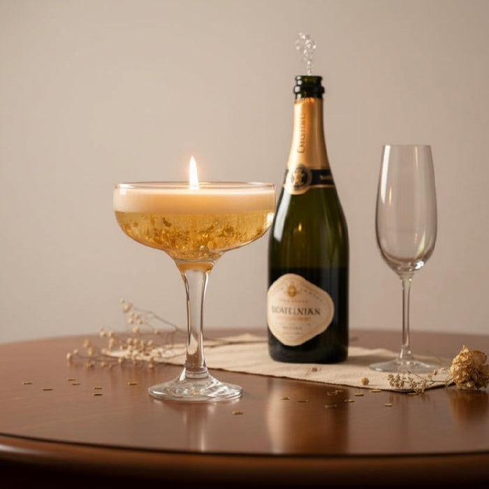 Champagne Candle
