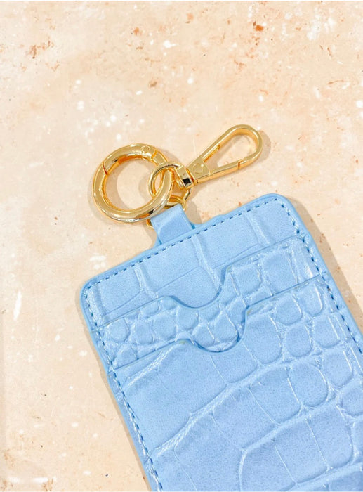 Croc Keyring Card Holder
