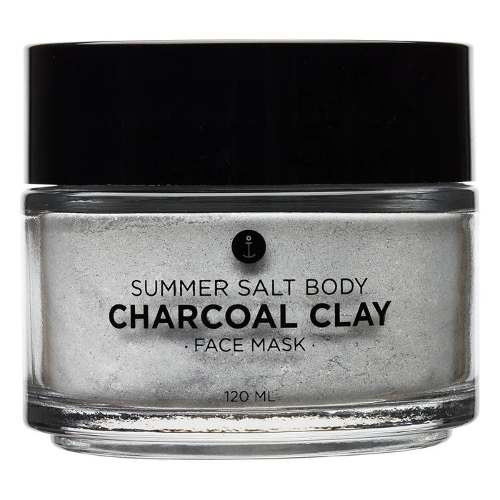 Charcoal Clay Mask 120ml with Application Brush