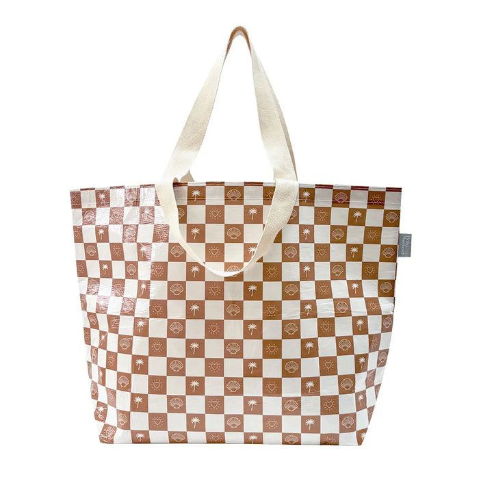 Palm Trees, Hearts & Shells Weekender Tote Bag with Handles