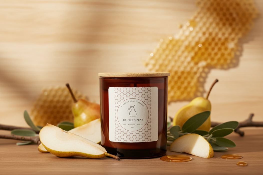 Honey & Pear Candle - Autumn Edition